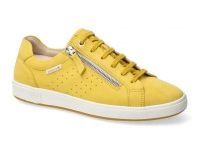 chaussure mephisto lacets nikita jaune